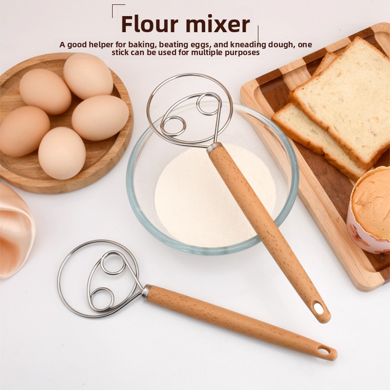 1Pc Danish Dough Whisk With Pl - Danish Pancake Pan recension och pris
