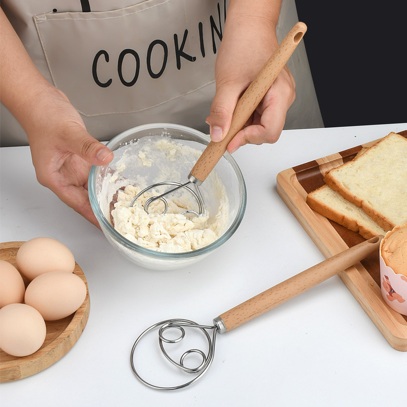 1Pc Danish Dough Whisk With Pl - Danish Pancake Pan recension och pris