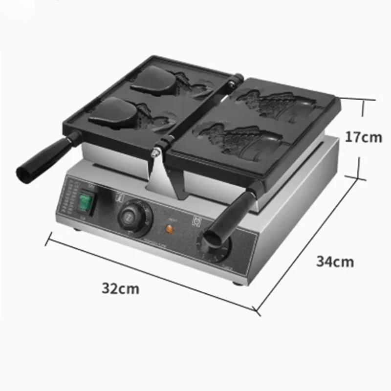 Commercial Electric 2pcs Open  - Waffle Cone Maker recension och pris