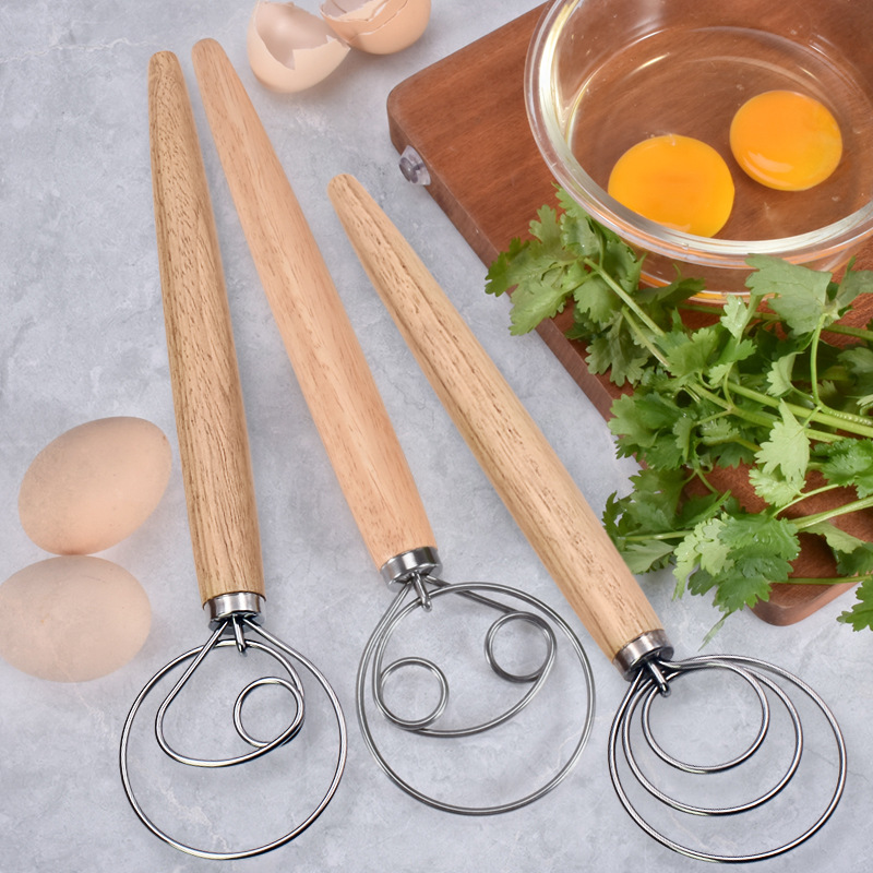 Danish Dough Whisk Stainless S - Danish Pancake Pan recension och pris