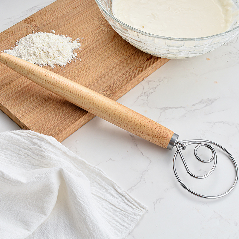 13 Inch Oak Handle Milk Baking - Danish Pancake Pan recension och pris