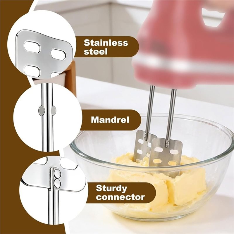 A83G-2Pcs Hand Mixer Butter Ch - Kitchenaid Mixer Hand Mixer recension och pris