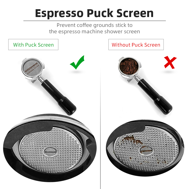 Coffee Puck Screen 51mm 53.5mm - Delonghi Espresso Magnifica recension och pris