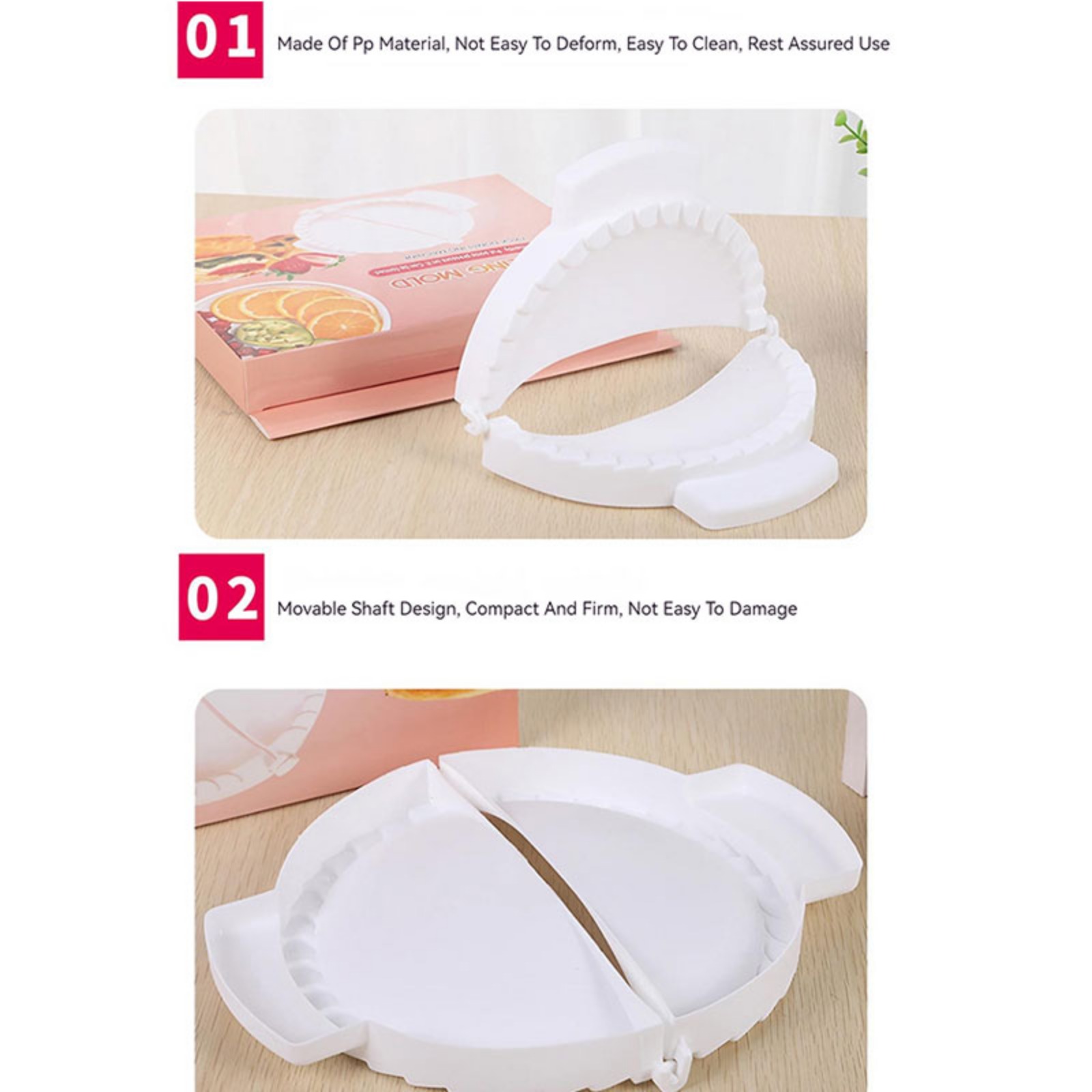 JJYY Upgrade Diy Dumpling Mold - Dumpling Press Set recension och pris