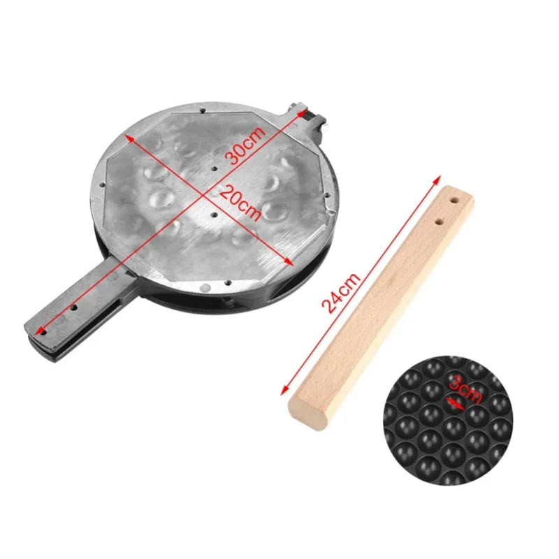 QQ Egg Puff Maker Home LPG Gas - Egg Waffle Pan recension och pris