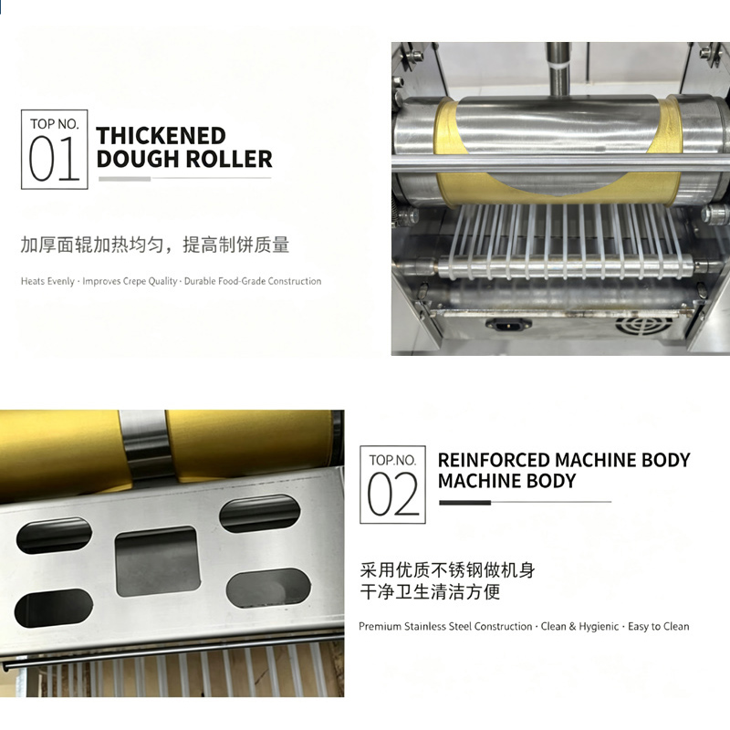 Automatic Mille Crepe Machine  - Spring Roll Wrapper recension och pris