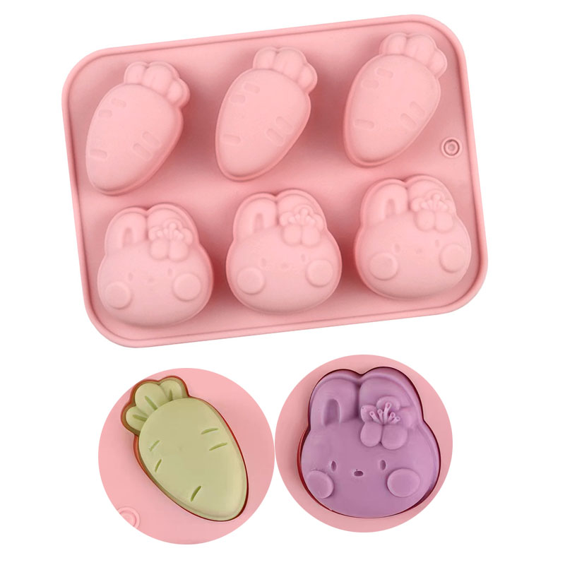 Cartoon Silicone Mold Rabbit C - Bunny Cake Mold recension och pris