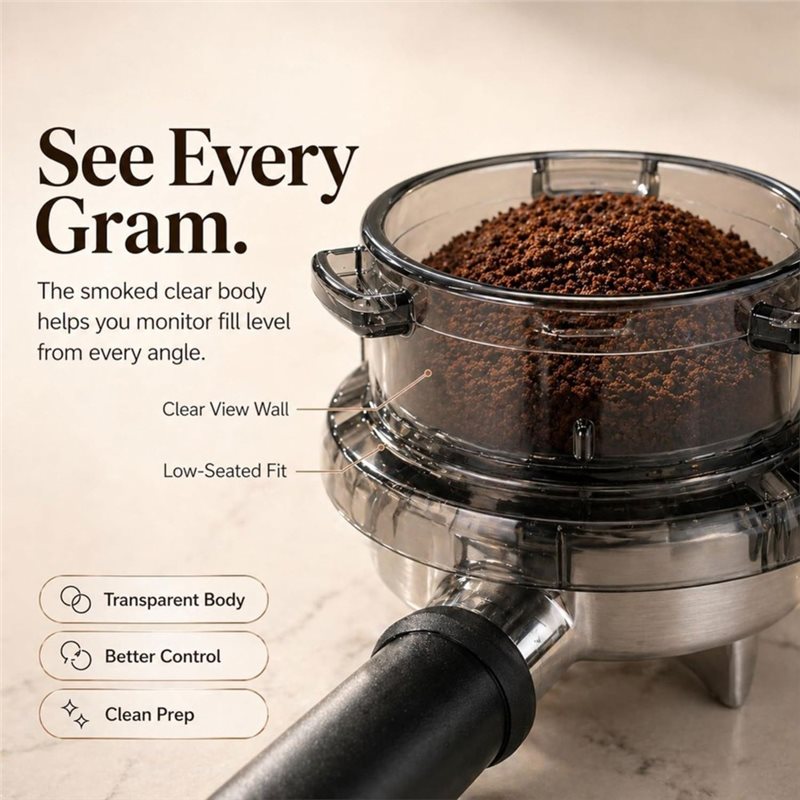 B51CNEW! Twist-Lock Portafilte - Breville Espresso Barista Express recension och pris