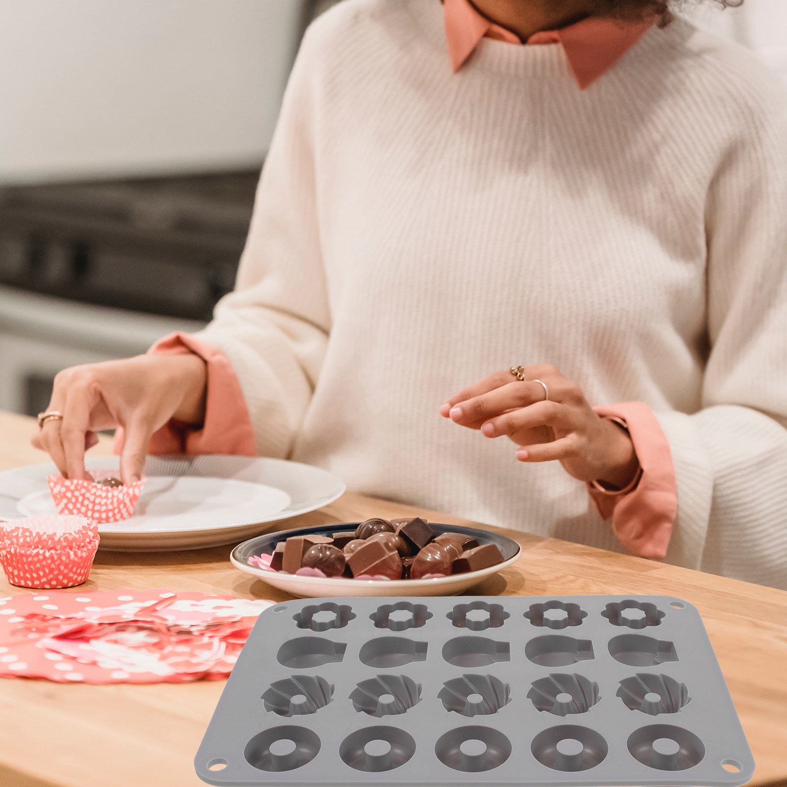 Chocolate Donut Mold Silicone  - Donut Mold Silicone recension och pris